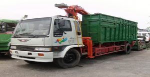 11.9噸 1993年HINO 吊夾車 環保車 夾廢鐵 五爪吊夾