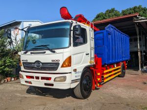 17噸中古夾子車